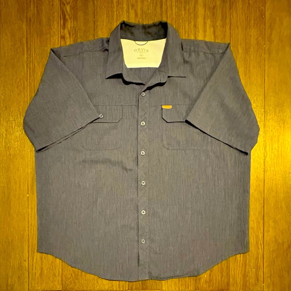 Orvis Button Up Casual Shirt Men’s Size XXL